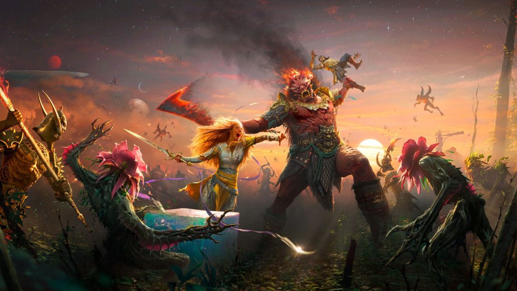 Imagen promocional oficial de God of War Laufey