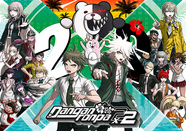 Offizielles Werbemotiv für Danganronpa 2x2