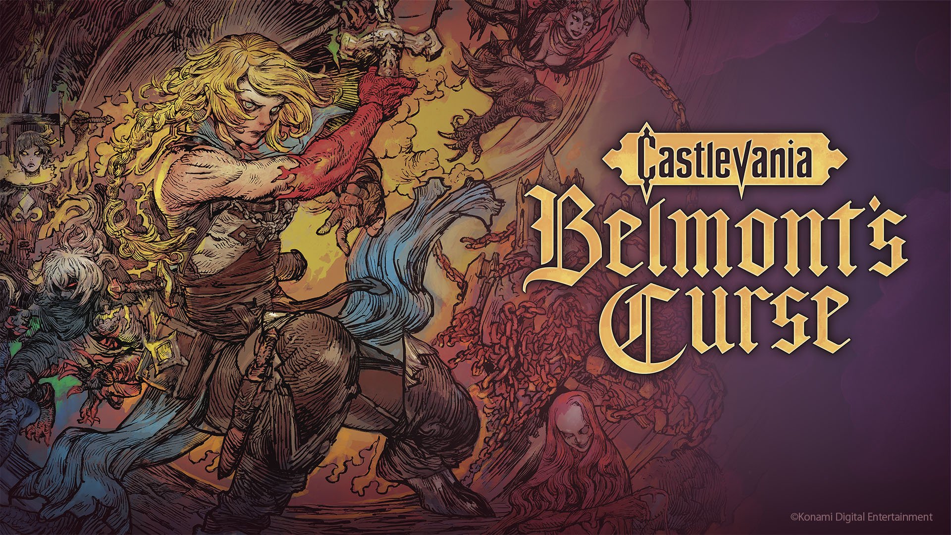 Official game image for Castlevania: Belmont’s Curse