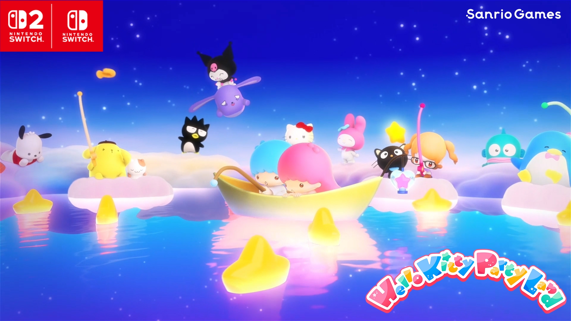 Official game image for Hello Kitty Party Land