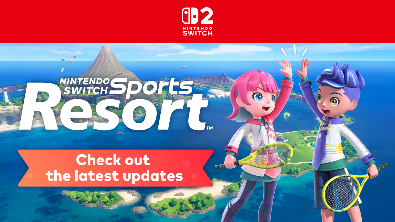 Official game image for Nintendo Switch Sports Resort